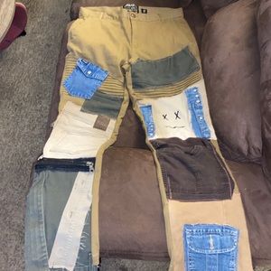 Custom khaki pants